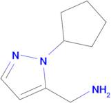 (1-Cyclopentyl-1h-pyrazol-5-yl)methanamine