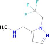 Methyl({[1-(2,2,2-trifluoroethyl)-1h-pyrazol-5-yl]methyl})amine