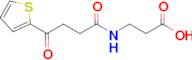 3-[4-oxo-4-(thiophen-2-yl)butanamido]propanoic acid