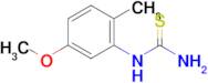 (5-Methoxy-2-methylphenyl)thiourea