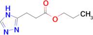 Propyl 3-(4h-1,2,4-triazol-3-yl)propanoate