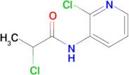 2-Chloro-n-(2-chloropyridin-3-yl)propanamide