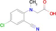 2-[(4-chloro-2-cyanophenyl)(methyl)amino]acetic acid