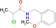 2-Chloro-n-[(2-methoxyphenyl)methyl]propanamide