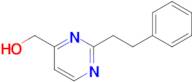 [2-(2-phenylethyl)pyrimidin-4-yl]methanol