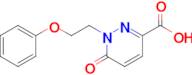 6-Oxo-1-(2-phenoxyethyl)-1,6-dihydropyridazine-3-carboxylic acid