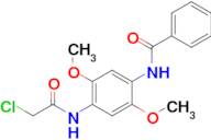 n-[4-(2-chloroacetamido)-2,5-dimethoxyphenyl]benzamide