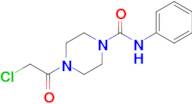 4-(2-Chloroacetyl)-n-phenylpiperazine-1-carboxamide