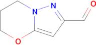 5h,6h,7h-Pyrazolo[3,2-b][1,3]oxazine-2-carbaldehyde