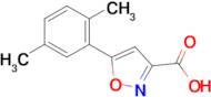 5-(2,5-Dimethylphenyl)-1,2-oxazole-3-carboxylic acid