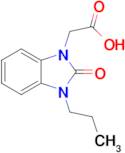 2-(2-Oxo-3-propyl-2,3-dihydro-1h-1,3-benzodiazol-1-yl)acetic acid