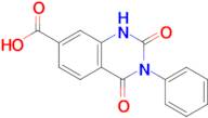 2,4-Dioxo-3-phenyl-1,2,3,4-tetrahydroquinazoline-7-carboxylic acid