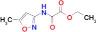 Ethyl [(5-methyl-1,2-oxazol-3-yl)carbamoyl]formate