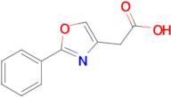 2-(2-Phenyl-1,3-oxazol-4-yl)acetic acid