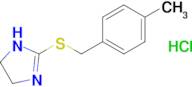 2-{[(4-methylphenyl)methyl]sulfanyl}-4,5-dihydro-1h-imidazole hydrochloride