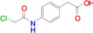 2-[4-(2-chloroacetamido)phenyl]acetic acid