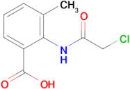 2-(2-Chloroacetamido)-3-methylbenzoic acid