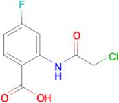 2-(2-Chloroacetamido)-4-fluorobenzoic acid