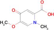 5-methoxy-1-methyl-4-oxo-1,4-dihydropyridine-2-carboxylic acid