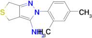 2-(2,4-Dimethylphenyl)-2h,4h,6h-thieno[3,4-c]pyrazol-3-amine