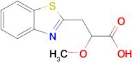 3-(1,3-Benzothiazol-2-yl)-2-methoxypropanoic acid