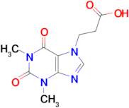 3-(1,3-Dimethyl-2,6-dioxo-2,3,6,7-tetrahydro-1h-purin-7-yl)propanoic acid