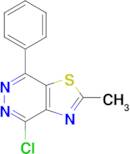 4-Chloro-2-methyl-7-phenyl-[1,3]thiazolo[4,5-d]pyridazine