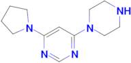 4-(piperaZin-1-yl)-6-(pyrrolidin-1-yl)pyrimidine
