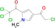 2,2,2-Trichloro-1-[4-(2-chloroacetyl)-1-methyl-1h-pyrrol-2-yl]ethan-1-one