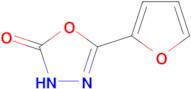 5-(Furan-2-yl)-2,3-dihydro-1,3,4-oxadiazol-2-one