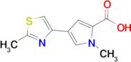 1-Methyl-4-(2-methyl-1,3-thiazol-4-yl)-1h-pyrrole-2-carboxylic acid