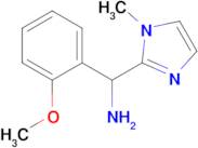 (2-Methoxyphenyl)(1-methyl-1h-imidazol-2-yl)methanamine