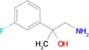 1-Amino-2-(3-fluorophenyl)propan-2-ol