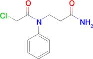 3-(2-Chloro-n-phenylacetamido)propanamide