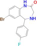 7-Bromo-5-(4-fluorophenyl)-2,3,4,5-tetrahydro-1h-1,4-benzodiazepin-2-one