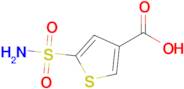 5-Sulfamoylthiophene-3-carboxylic acid