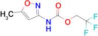 2,2,2-Trifluoroethyl n-(5-methyl-1,2-oxazol-3-yl)carbamate