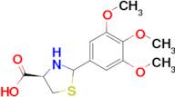 (4r)-2-(3,4,5-Trimethoxyphenyl)-1,3-thiazolidine-4-carboxylic acid