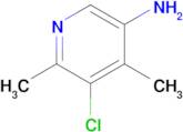 5-Chloro-4,6-dimethylpyridin-3-amine