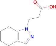 3-(4,5,6,7-Tetrahydro-1h-indazol-1-yl)propanoic acid