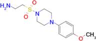 2-{[4-(4-methoxyphenyl)piperazin-1-yl]sulfonyl}ethan-1-amine
