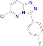 6-Chloro-3-(4-fluorophenyl)-[1,2,4]triazolo[4,3-b]pyridazine