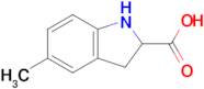 5-Methyl-2,3-dihydro-1h-indole-2-carboxylic acid