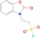 2-(2-Oxo-2,3-dihydro-1,3-benzoxazol-3-yl)ethane-1-sulfonyl fluoride