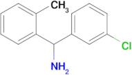 (3-Chlorophenyl)(2-methylphenyl)methanamine