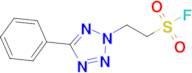 2-(5-Phenyl-2h-1,2,3,4-tetrazol-2-yl)ethane-1-sulfonyl fluoride