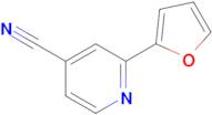 2-(Furan-2-yl)pyridine-4-carbonitrile