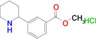 Methyl 3-(piperidin-2-yl)benzoate hydrochloride