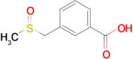 3-(Methanesulfinylmethyl)benzoic acid