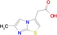 2-{6-methylimidazo[2,1-b][1,3]thiazol-3-yl}acetic acid